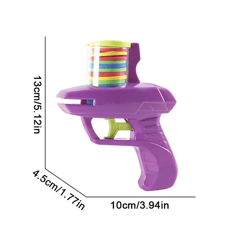 Funny Cat Toys Creative Turnip Gun With 15Pcs Reusable Foam Disc Pet Hunting Interactive Toy Dog Cat Pet Supplies