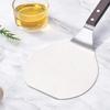 MDNG Stainless Steel Pizza Peel with Wooden Handle