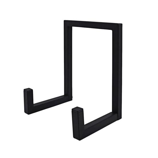 Metal LP Records Holder Desktop Display Stand Shelf for Vinyl Record Storage Minimalist Retro Album Collection Organizer