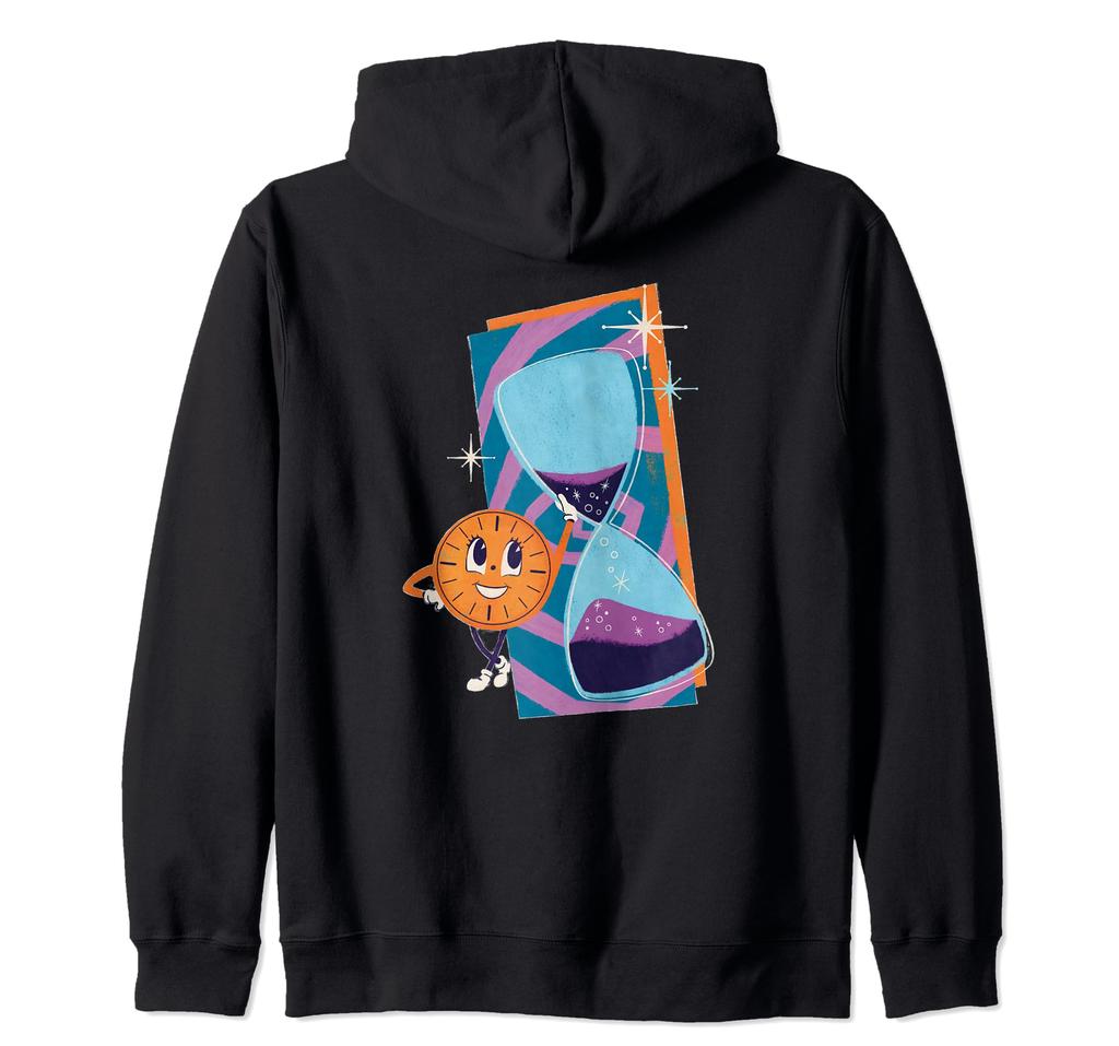 Marvel Studios Loki Season 2 TVA Miss Minute Hourglass Zip Hoodie