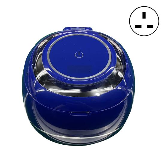 

Ultrasonic Scaler Efficient Ultrasonic Cleaning Technology One-button Denture Scaler 5/10min One-Button Operation LED Display UK синій