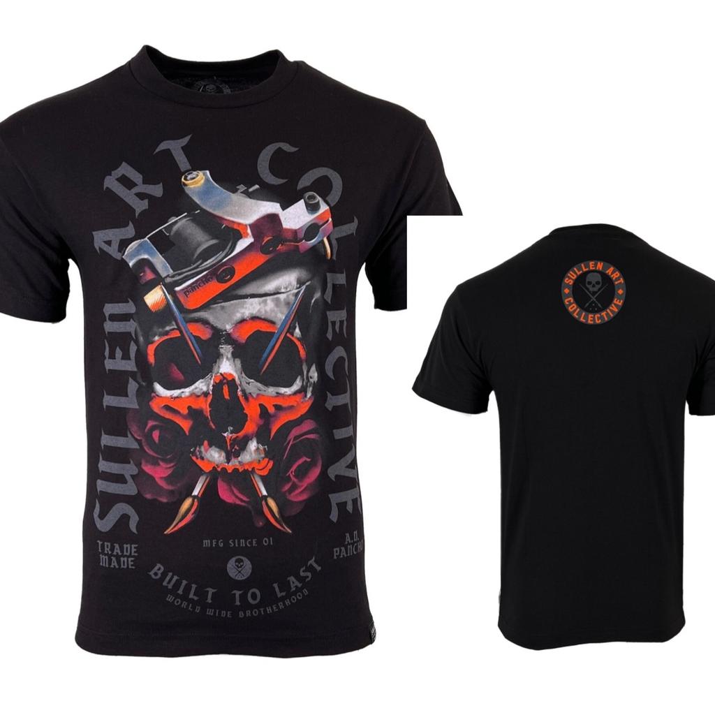 Sullen Unisexs Tshirt PANCHO Tattoos Urban Design Premium Quality Highend Luxury Unisex Style Both of Unisex and Unisex