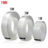 1PC Double-sided Tape Anti-slip Magic Fixed Adhesive Nano Seamless Tape Scotch Tape Washable