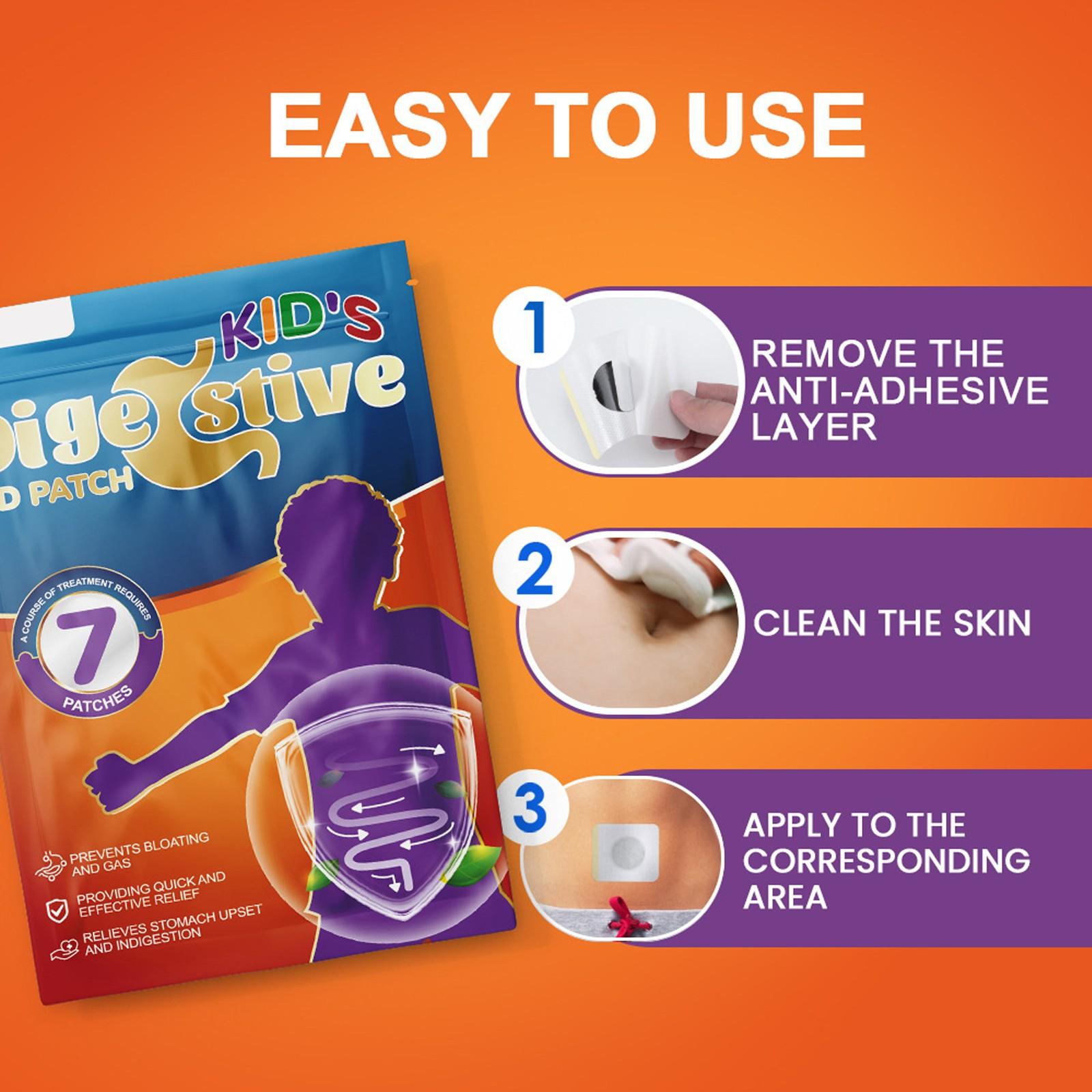 Детский пластырь для здоровья желудка и пищеварения — фото 3