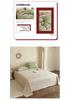 Sleep Grid 140g Thick Linen Retro Japanese Button Set Four Piece