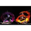 Demon Slayer Figurine 21CM Anime Figures Battle Form Kokushibou Plus Tsugikuni Yoriichi PVC Fabric great for daily use