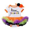 Infant Baby Girls Kids Skirts Set 2PC Romper + Headband Halloween Outfits