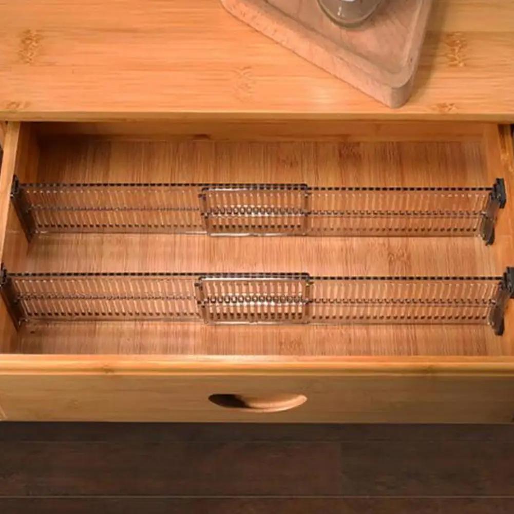 Drawer storage partition board with adjustable horizontal and vertical combinations for organizing underwear and socks