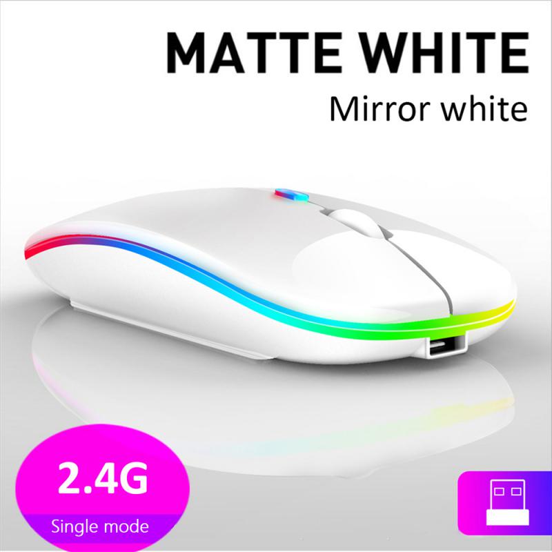 Pc Gamer Wireless Bluetooth Silent Mouse For MacBook Tablet Computer Laptop PC Mice Slim Quiet 2.4G Wireless Mouse Portable