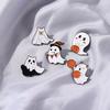 Halloween Ghost Enamel Pin Enamel Halloween Brooches Fashions Halloween Ghost Brooches  Decoration