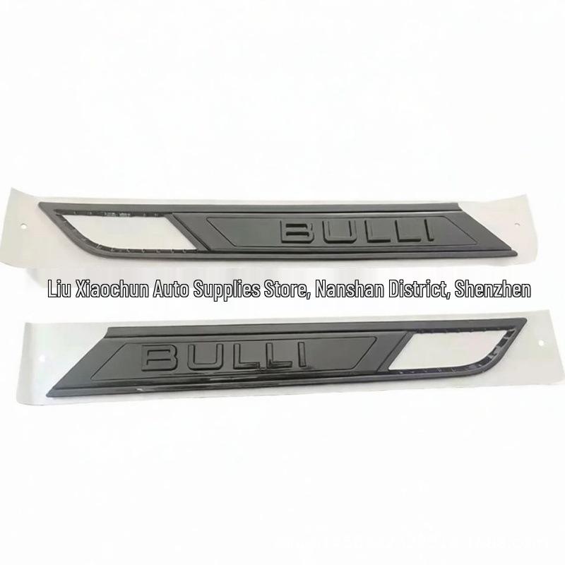 

Volkswagen BULLI Сріблясто-чорні Емблеми на крило дверей Аксесуари