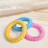 Durable Pet Flying Disk Training Ring Puller Anti-Bite Safety Silicone Outdoor Floating Indestructible Dog Toy Puppy Accessories