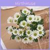 Daisy Artificial Bouquet With Silk Flowers For Home Decor Props Photography