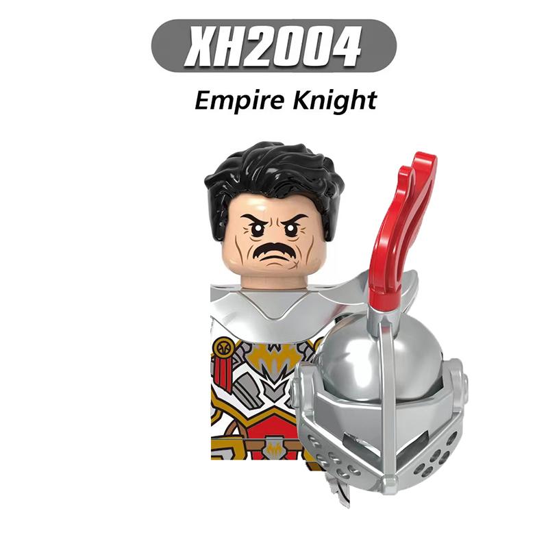 Mittelalterliche Ritter Serie Figuren Bausteine Krieger Soldaten Wachen Löwenherz Krankenhaus Deutscher Ritter Schlacht Hirte Kindergeschenk