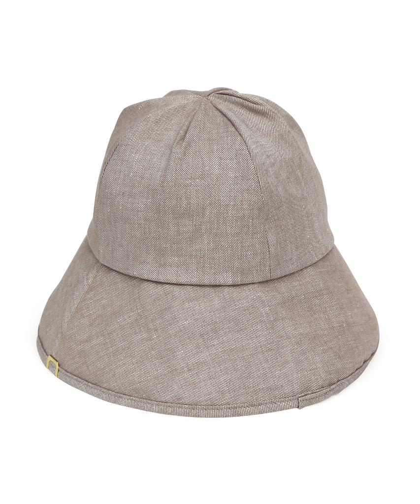 Eondeokeonteulolseutyudio Strap Bucket Hat / Linen Tw / L Brown
