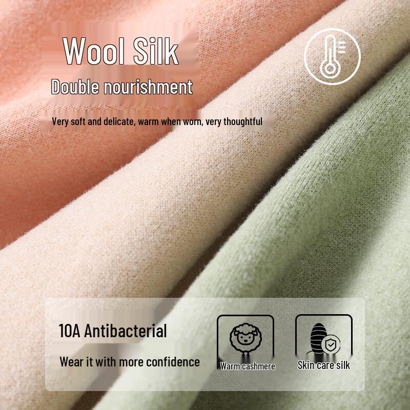 LANGSHA Women's Brushed Thermal Underwear Set