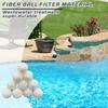 Pool Supply Pool Filter Balls - Eco-Friendly Fiber Filter Media For Swimming Pool Sand Filters- Higher & More Efficient