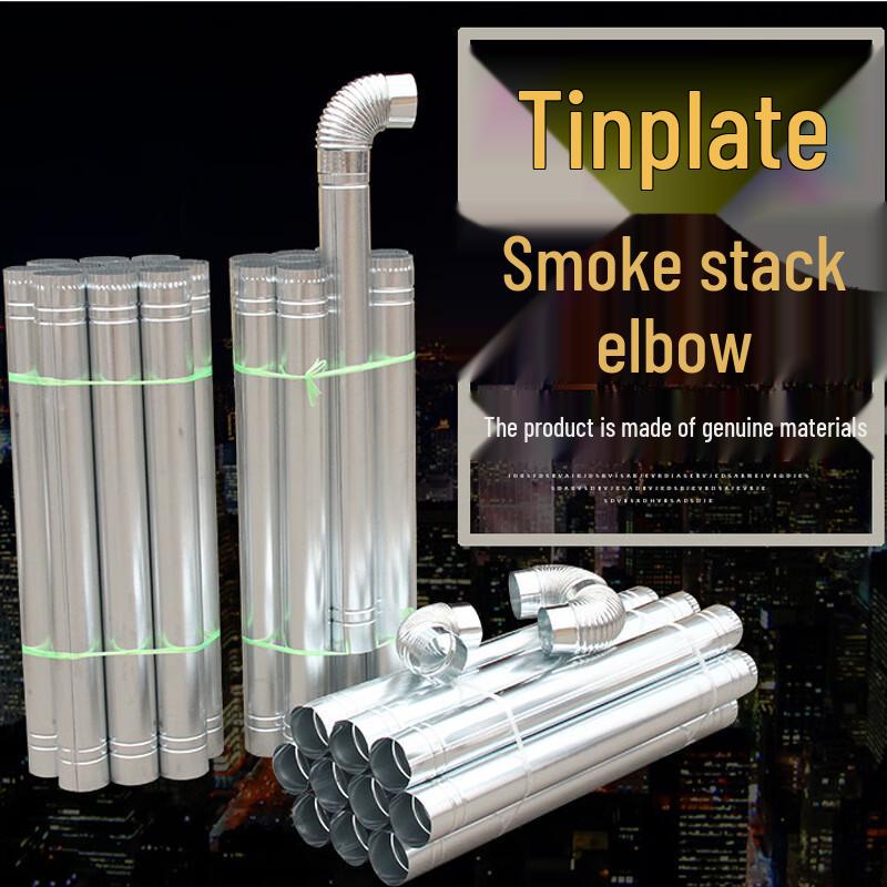 Heavy-Duty Stainless Steel Chimney Flue Pipe Kit