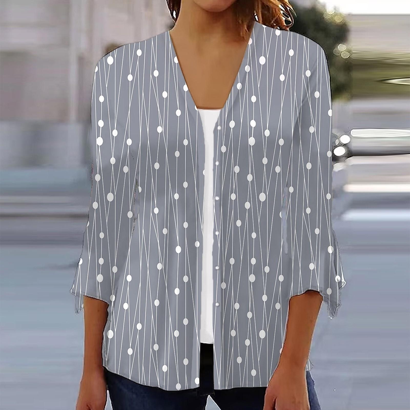 

Женская рубашка, блузка, верхняя одежда с принтом, рукав 3/4, повседневные праздничные базовые топы на пуговицах XL