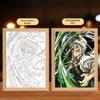 Demon Slayer Anime Series Light Painting Night Light - Creative Ornaments