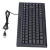 87 Keys Mini Keyboard Ultra-Thin Mechanical Keyboard Small Size Wired Keyboard  Home Office