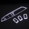 Car Interior Door Handle Window Control Lifter Panel Switch Button Cover Trim Sticker For BMW X5 E70 2007-2013 X6 E71