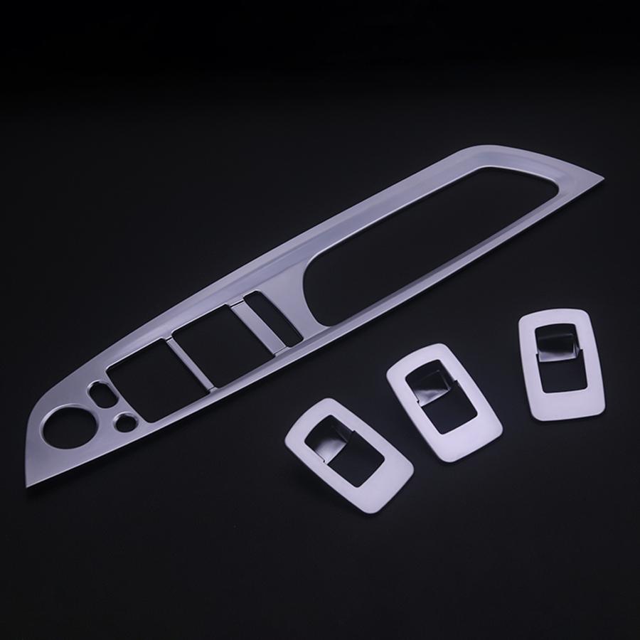 Car Interior Door Handle Window Control Lifter Panel Switch Button Cover Trim Sticker For BMW X5 E70 2007-2013 X6 E71