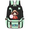 Anime One Piece High Quality Female Backpack Waterproof Knapsack with Ligh Tweight Book Bag for Kid Gifts Men Women Travel Bag Leisure Bag Rucksack