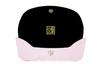 Uni Seni Futago Chirimen Japanese Pattern Eyeglass Case Small Free [Wakomono Komonkobo] (1207) [Semi-Hard] Camellia/Ivory