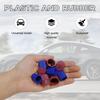 10 PCS R134a Cap A/C Cap, 13mm & 16mm Air Conditioning Service AC System Charging Port Cap, High & Low Pressure Port Dust Valve Covers for Most R134A