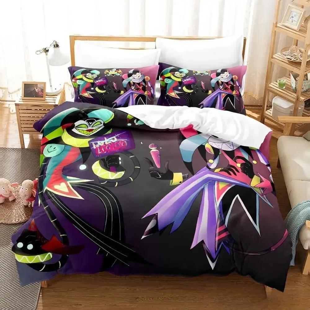 Comforter 3D Print Fizzarolli Boss Bedding Set Single Twin Full Queen King Size Bed Set Adult Kid Bedroom S Anime Game Bed