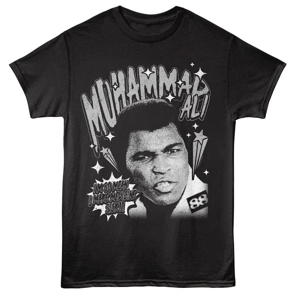 Muhammad Ali Make Medicine Sick Men s T Shirt L