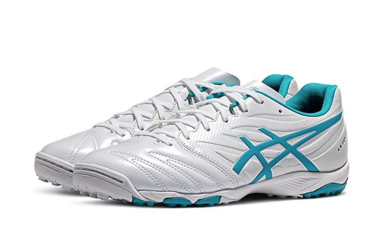 Asics Ultrezza 3 JR GS TF Synthetic Leather Comfortable Low top Kids' Soccer Shoes White Kids' 1104A049-100