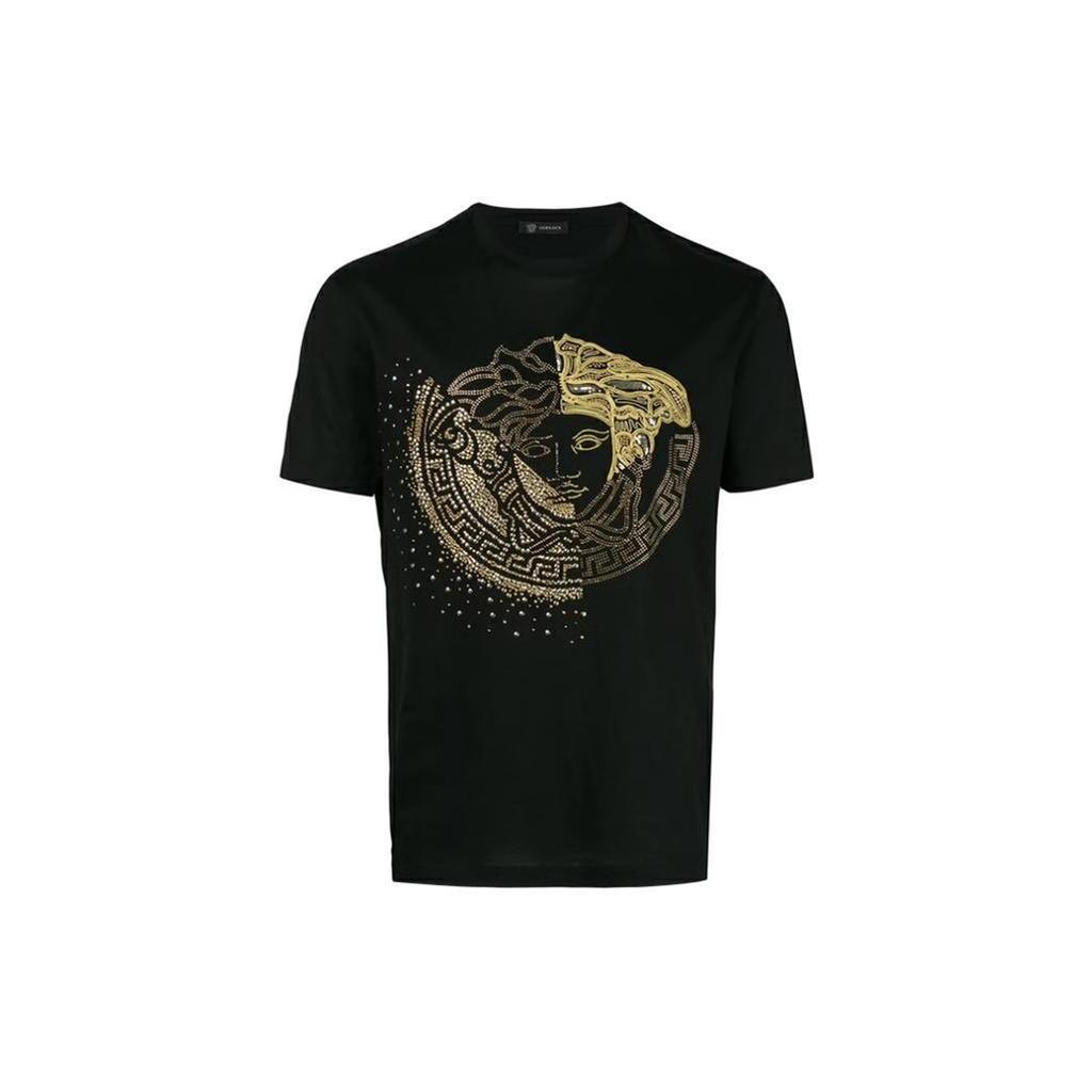 VERSACE SS23 T Shirt Men's Black A75049-A201952-A92Y