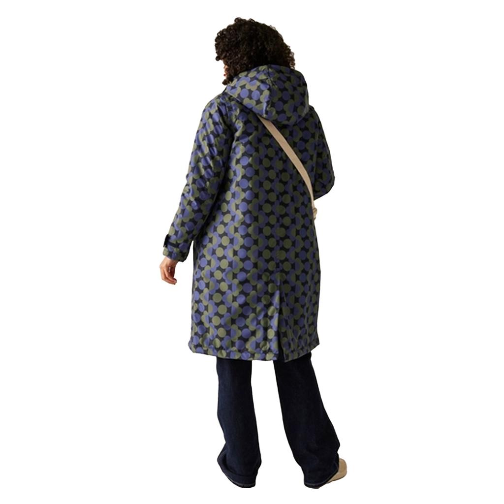 Regatta Womens/Ladies Orla Kiely Floral Long Length Waterproof Jacket