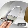 Korean Glossy Metal Headband for Women - Shiny Retro Fashion Hair Clip, Sweet and Cool Style Hair Accessory