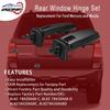 Rear Window Hinge Set Liftgate Glass Hinge Right & Left | Replacement For 2008-2012 Ford Escape 2008-2011 Mercury Mariner Mazda Tribute | Replaces#