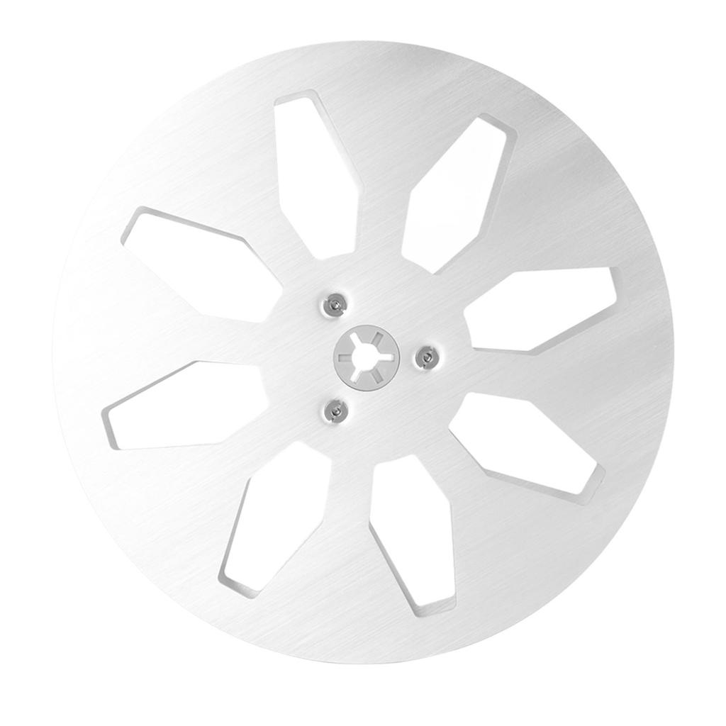 14 7 Inch Empty Tape Reel 8 Hole Aluminum Alloy Universal Opening Machine Part Open Reel Takeup