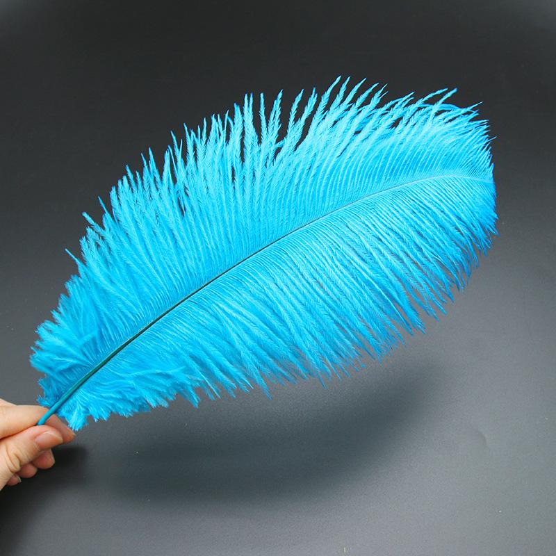 

10 шт. Золотые аксессуары из страусиных перьев Натуральные перья для DIY домашних поделок Вечеринка Плюмаж Настольные центральные элементы и Карнавальный декор 15-20cm 10pcs