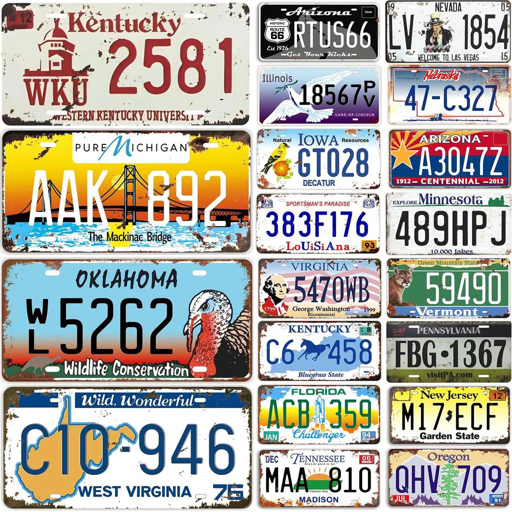 thumbnail image 2 of Abstract Dragon Flame License Plate Cover - 6x12 Inch Metal 2 of 12