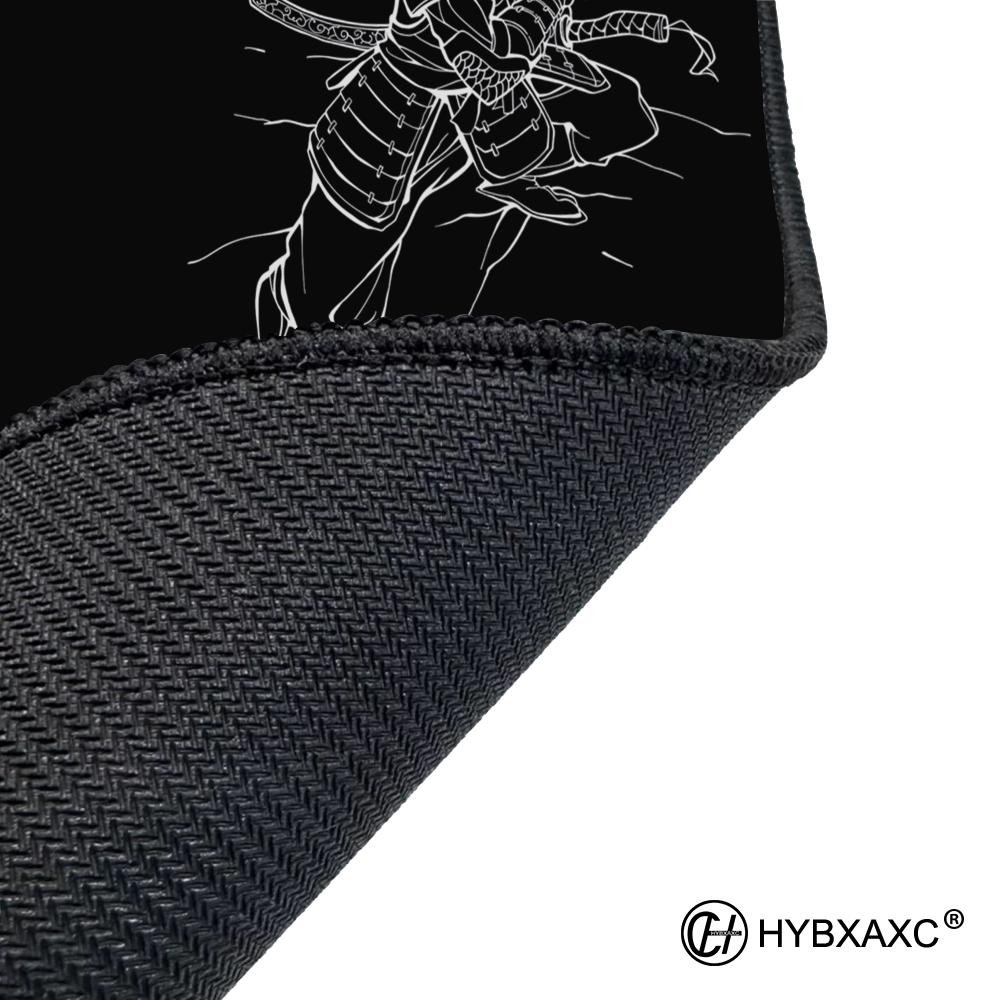 HYBXAXC Kurosun The Big Three Large Mouse Pad Samurai Gaming Mousepad Gamer Desktop Decoration Office Non-Slip Mat Keyboard Mat