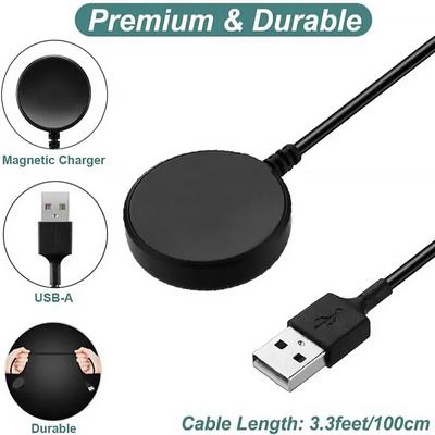 Magnetyczna ładowarka do Samsung Galaxy Watch 5 Pro Szybkie ładowanie USB Stacja dokująca do ładowania do Samsung Watch 6 5 4 3 Active 2 Kabel do ładowania