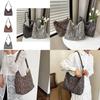 2024 Stylish Lazy Leopard Print Large Capacity Shoulder Bag For Women Chic Casual Use