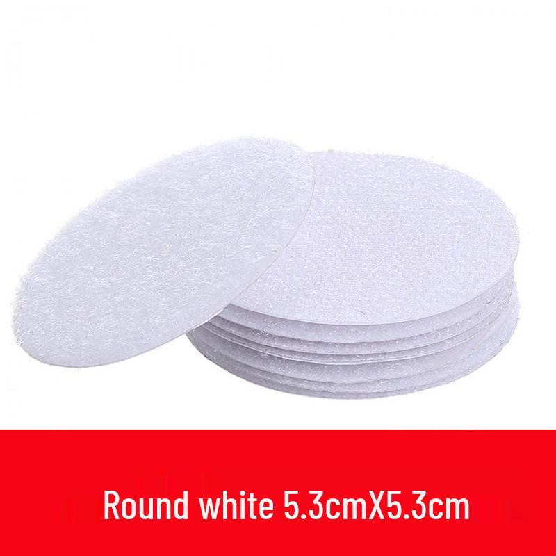 Non-Marking Double-Sided Adhesive Fasteners for Bed Sheets, Carpets, and Tablecloths - Anti-Slip Hook & Loop Fixers