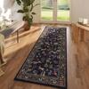 Bohemian Wildlife Runner Rug Leopard Flamingo Deer Animal Print Carpet Retro Floral Floormat for Living Room Bedroom Hallway