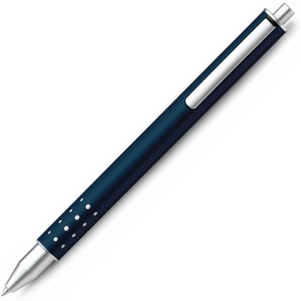 LAMY Ramie Ballpoint Pen, Water-based, Swift Imperial Blue, L334IB, Regular Imported
