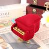 Hot Earring Pendant Wedding Velvet Piano Ring Box Ring Box Gift Case Storage Box