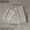 Easy Release Flexible Silicone Mould Featuring Star Designs Suitable Accessory for Various Materials and Daily Uses