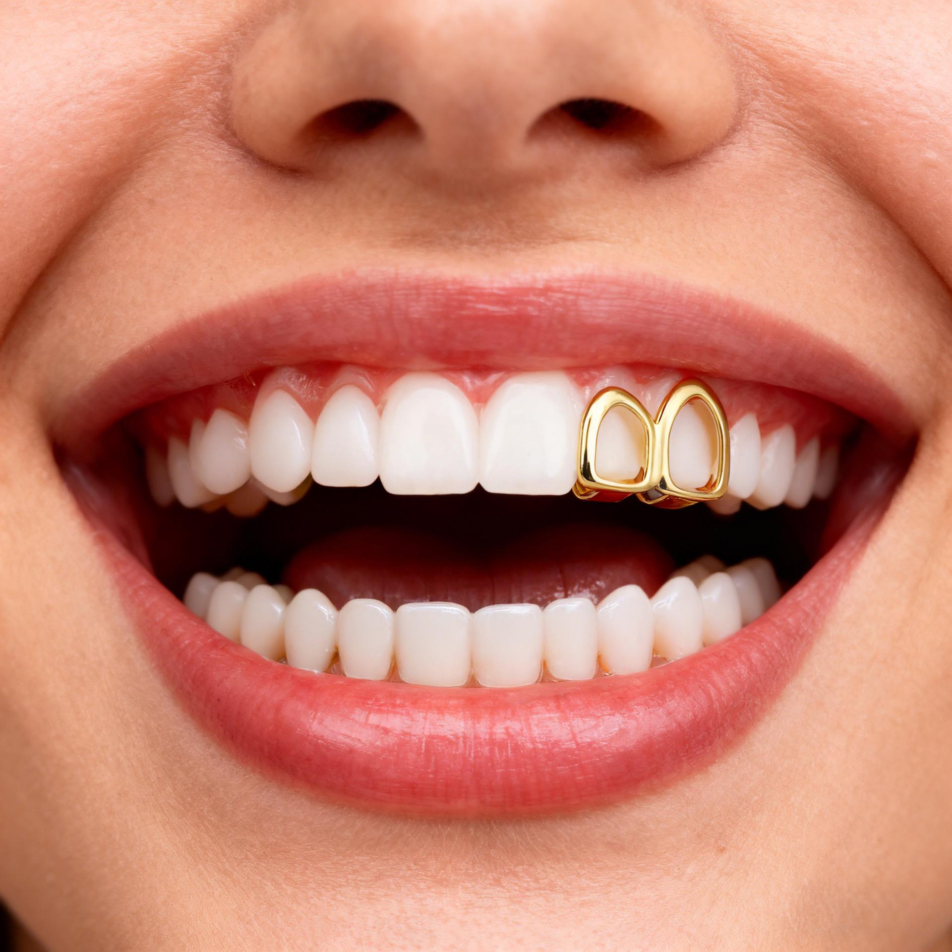 Трендовые европейские и американские панк-стиль хип-хоп полые геометрические глянцевые грилзы