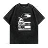 Klassisches Auto Sierra Rs Cosworth Sapphire 4dr T Shirt Oberteile Grafik Sho Vintage Washed Casual Top For Everyday Wear
